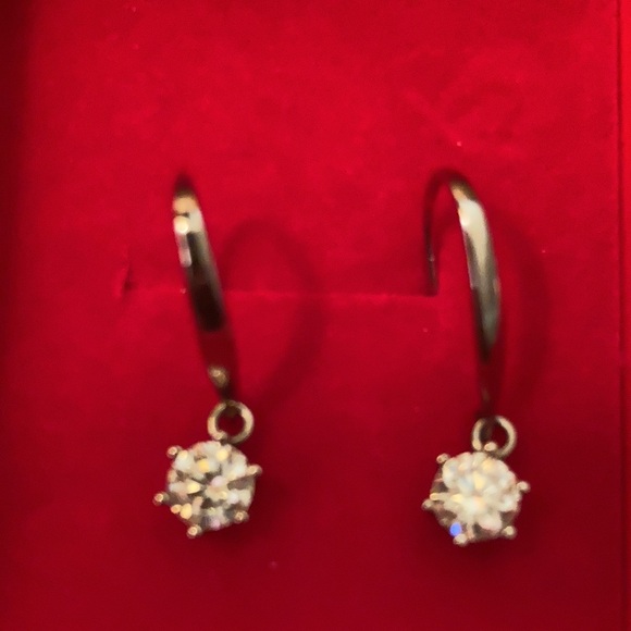 925 Sterling Silver Earring Bundle Includes Two Pairs - Picture 2 of 13